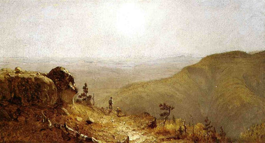 Study for 'The View from South Mountain, in the Catskills'