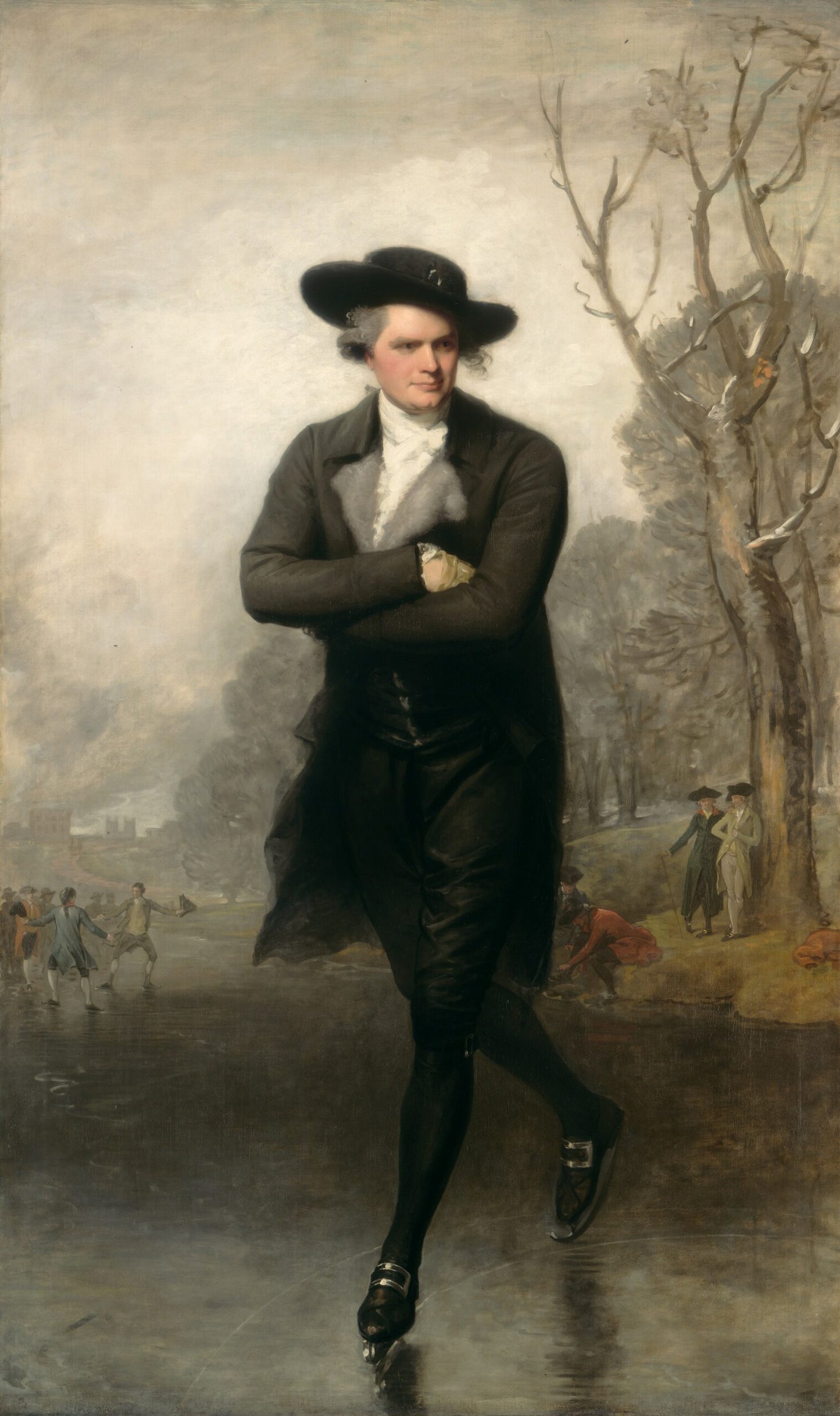 Portrait Of A Gentleman Skating