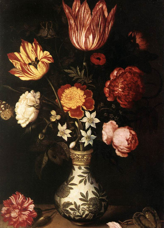 Still-Life with Flowers in a Wan-Li vase